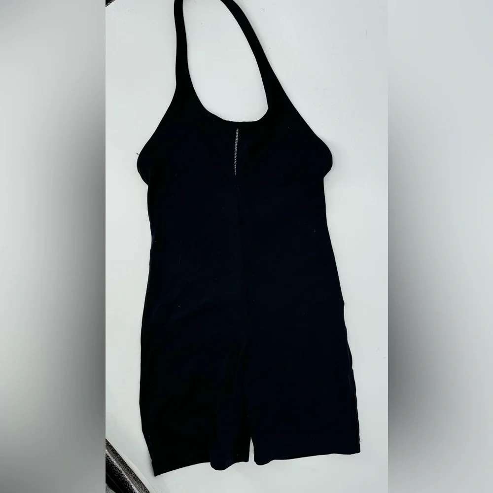 Nike Dri Fit Halter Top Bodycon Athletic Skin Tight Romper